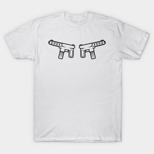 Double Tech-9 Black Version T-Shirt